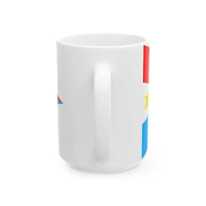 Burgee of JK Pesja (Croatia) White Coffee Mug - Go Mug Yourself
