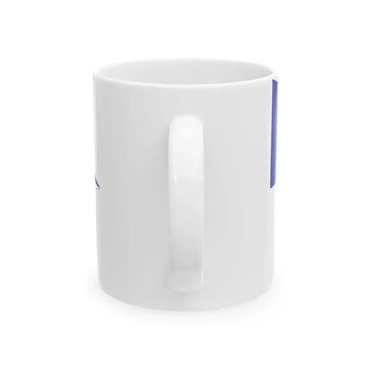 Burgee of JK Plav (Croatia) White Coffee Mug - Go Mug Yourself
