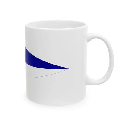 Burgee of JK Plav (Croatia) White Coffee Mug - Go Mug Yourself