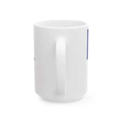 Burgee of JK Plav (Croatia) White Coffee Mug - Go Mug Yourself