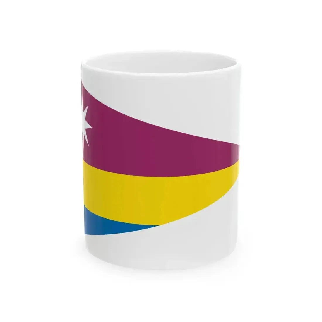 Burgee of JK Rijeka (Croatia) White Coffee Mug 11oz - Go Mug Yourself