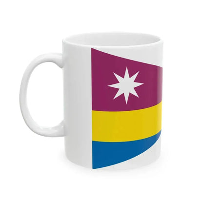 Burgee of JK Rijeka (Croatia) White Coffee Mug - Go Mug Yourself