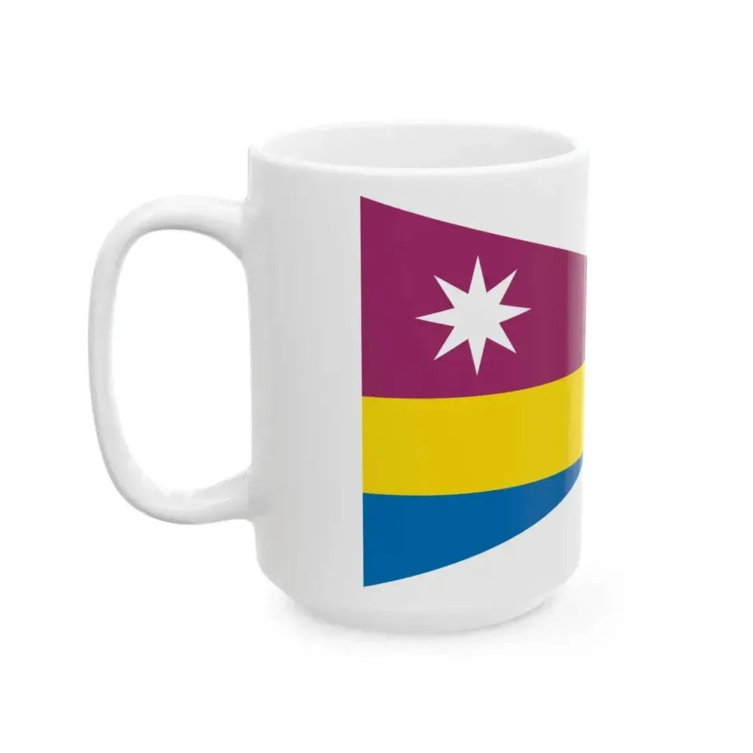 Burgee of JK Rijeka (Croatia) White Coffee Mug - Go Mug Yourself