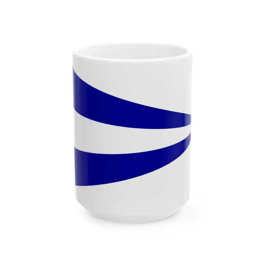 Burgee of JK Split (Croatia) White Coffee Mug 15oz - Go Mug Yourself
