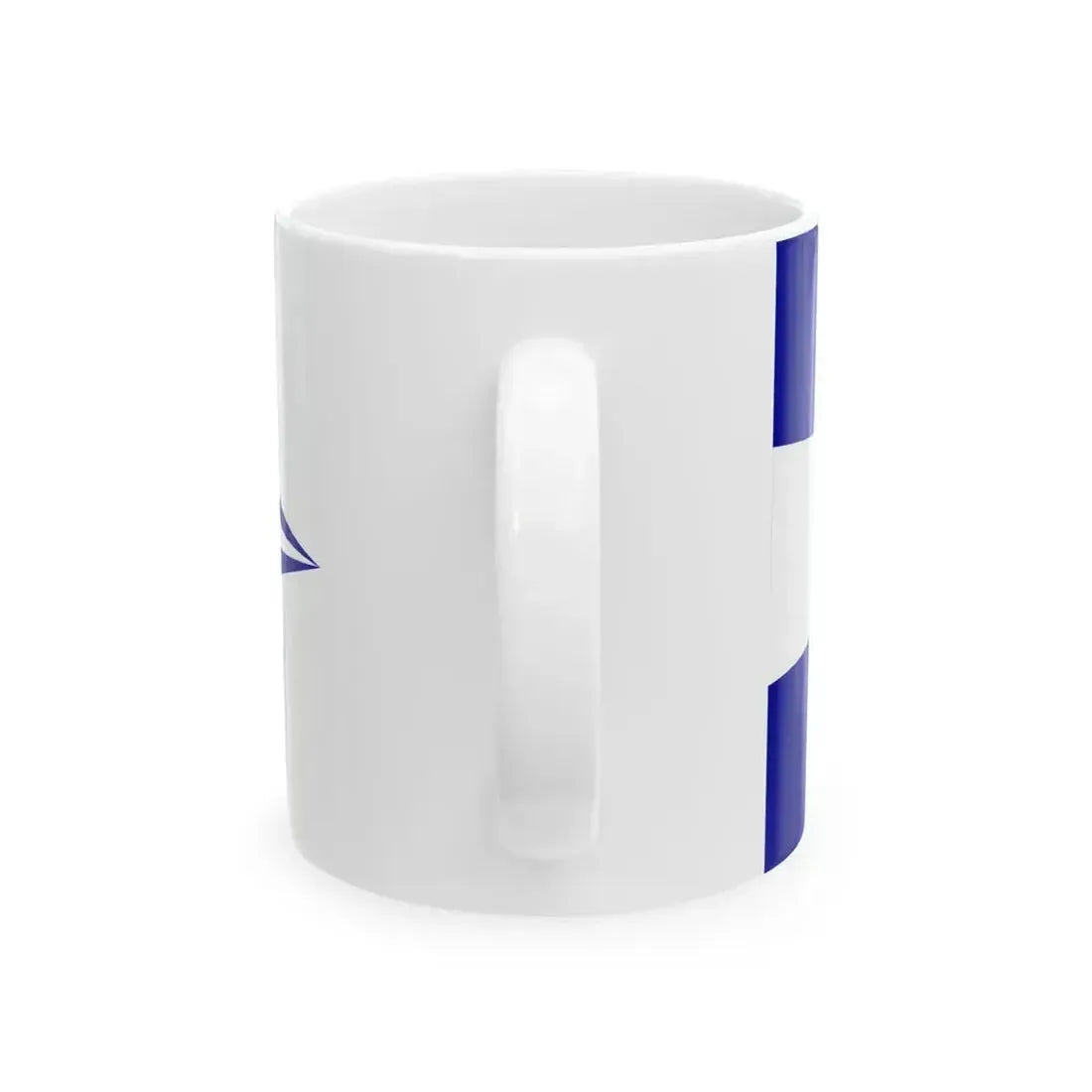 Burgee of JK Split (Croatia) White Coffee Mug - Go Mug Yourself