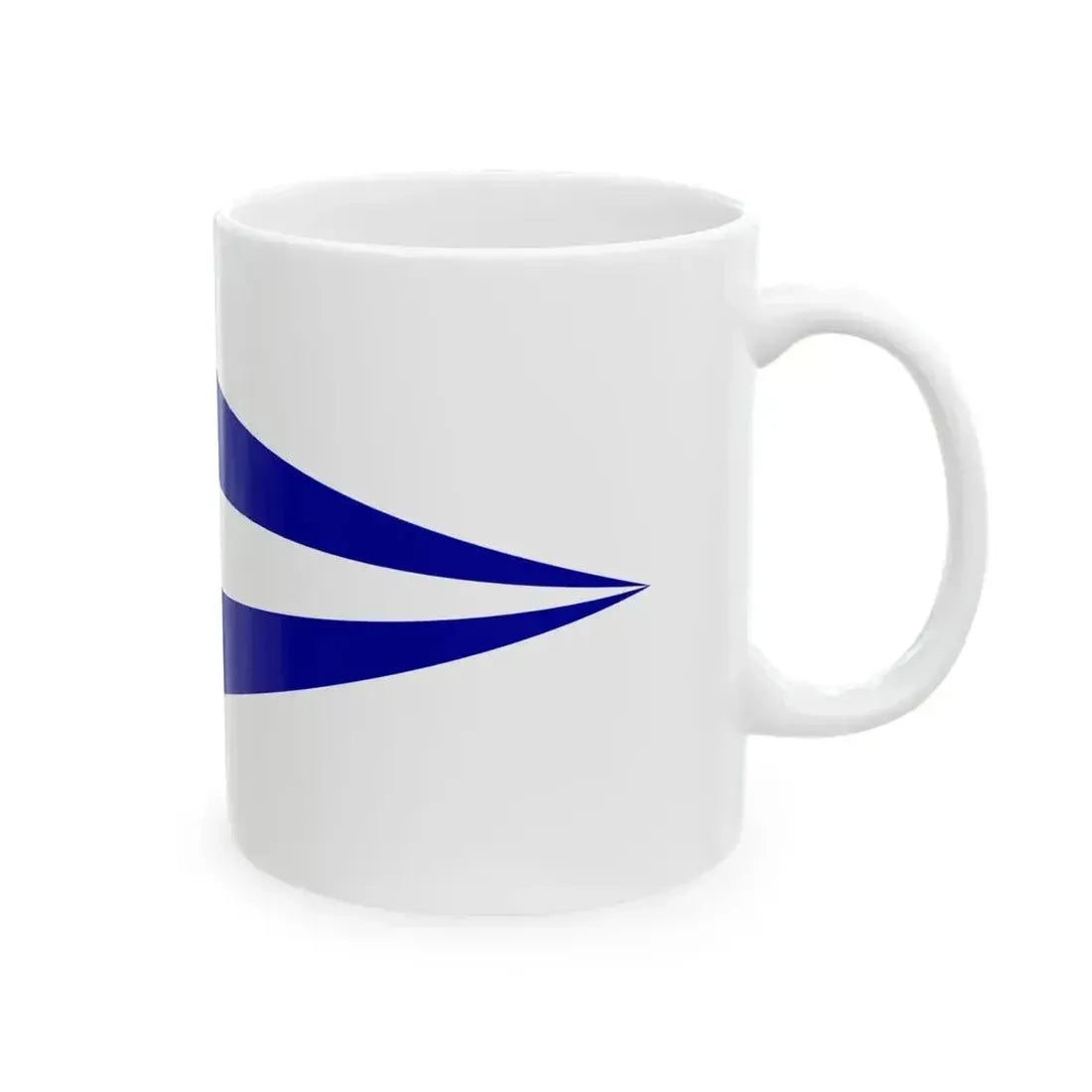 Burgee of JK Split (Croatia) White Coffee Mug - Go Mug Yourself