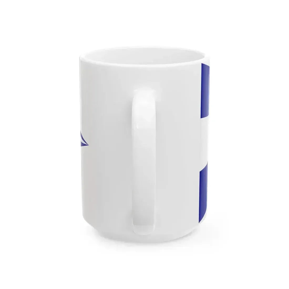 Burgee of JK Split (Croatia) White Coffee Mug - Go Mug Yourself