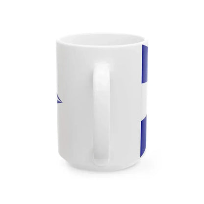 Burgee of JK Split (Croatia) White Coffee Mug - Go Mug Yourself