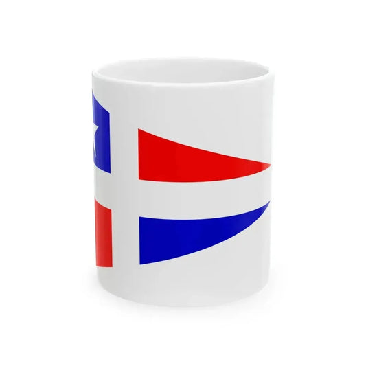 Burgee of Jubilee YC (United States) White Coffee Mug 11oz - Go Mug Yourself
