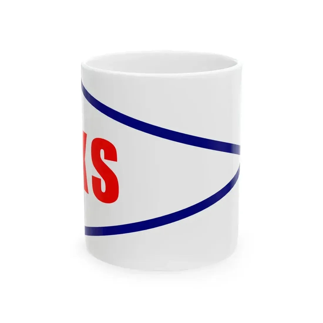 Burgee of Kerteminde Sejlklub (Denmark) White Coffee Mug 11oz - Go Mug Yourself