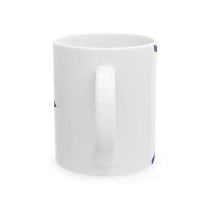 Burgee of Kerteminde Sejlklub (Denmark) White Coffee Mug - Go Mug Yourself
