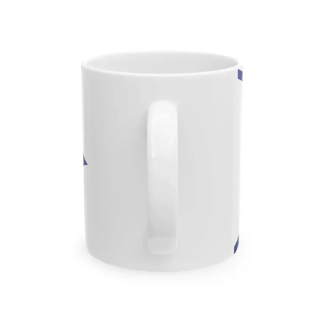 Burgee of Kerteminde Sejlklub (Denmark) White Coffee Mug - Go Mug Yourself