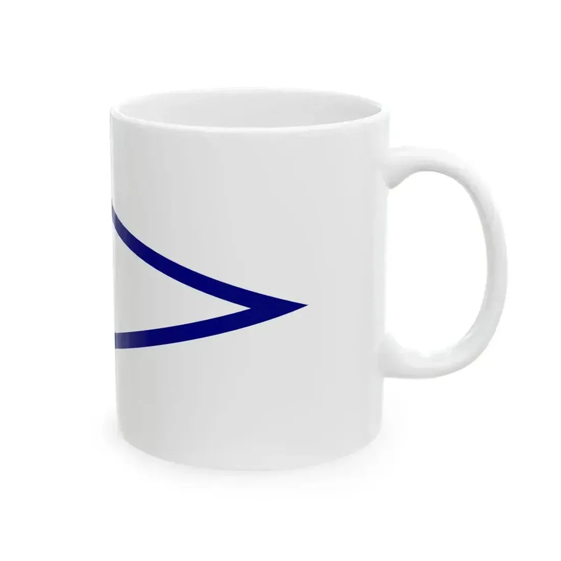 Burgee of Kerteminde Sejlklub (Denmark) White Coffee Mug - Go Mug Yourself