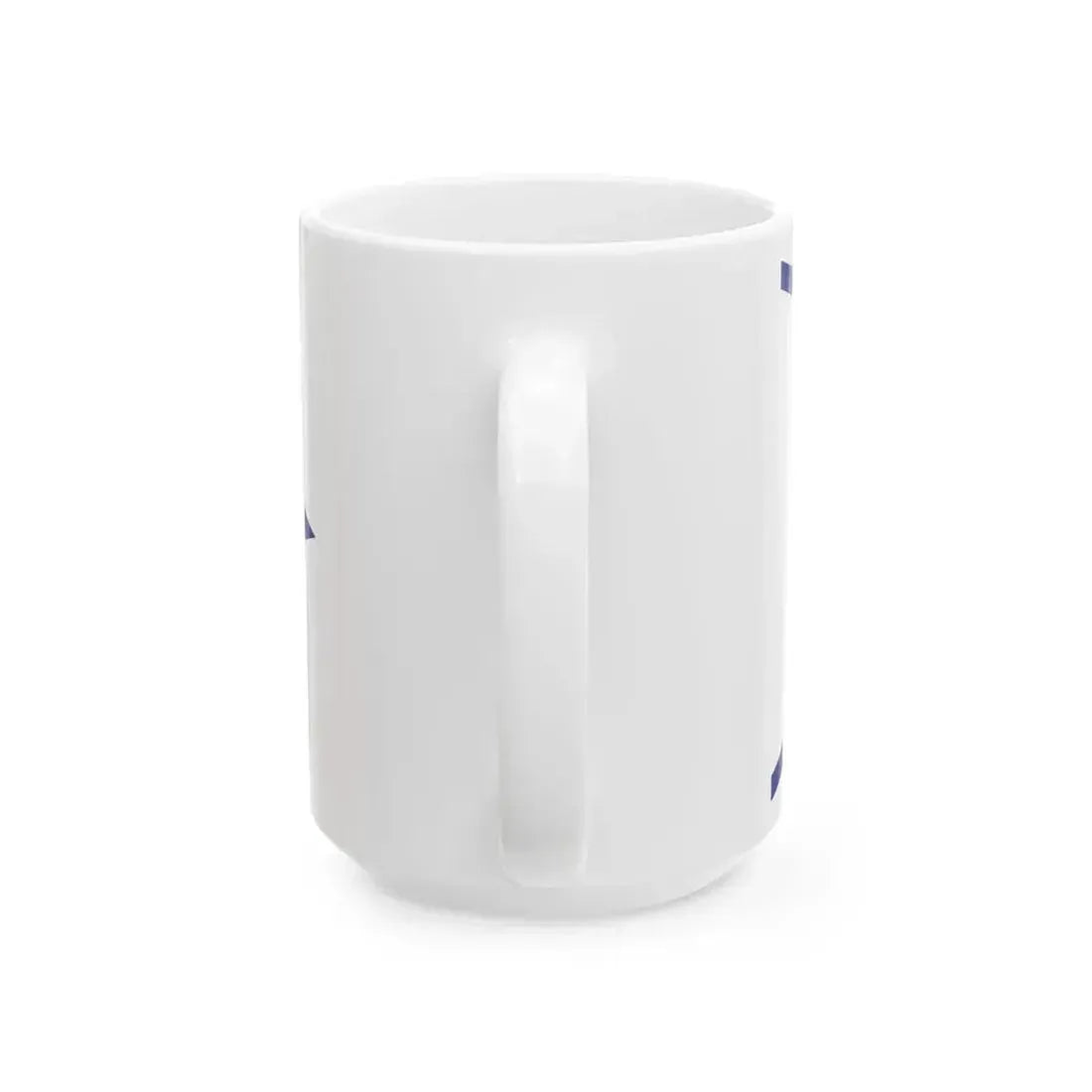 Burgee of Kerteminde Sejlklub (Denmark) White Coffee Mug - Go Mug Yourself