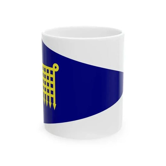 Burgee of Kinsale Yacht Club (Ireland) White Coffee Mug 11oz - Go Mug Yourself