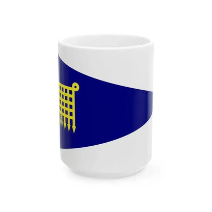 Burgee of Kinsale Yacht Club (Ireland) White Coffee Mug 15oz - Go Mug Yourself