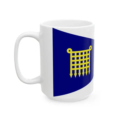 Burgee of Kinsale Yacht Club (Ireland) White Coffee Mug - Go Mug Yourself