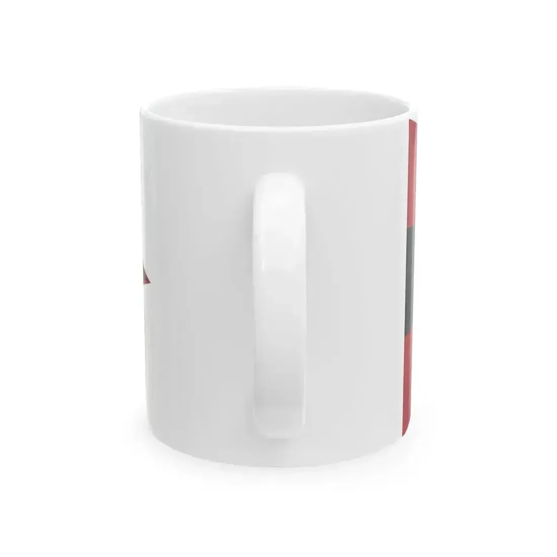 Burgee of Koninklijke Amsterdamsche Roei- en Zeilvereeniging De Hoop (Netherlands) White Coffee Mug - Go Mug Yourself