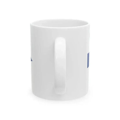 Burgee of Koninklijke Nederlandsche Motorboot Club (Netherlands) White Coffee Mug - Go Mug Yourself