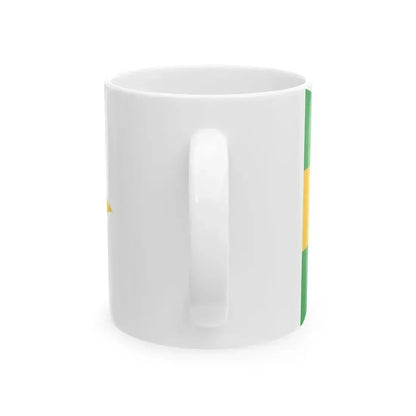 Burgee of Koninklijke Watersport Vereeniging Loosdrecht (Netherlands) White Coffee Mug - Go Mug Yourself