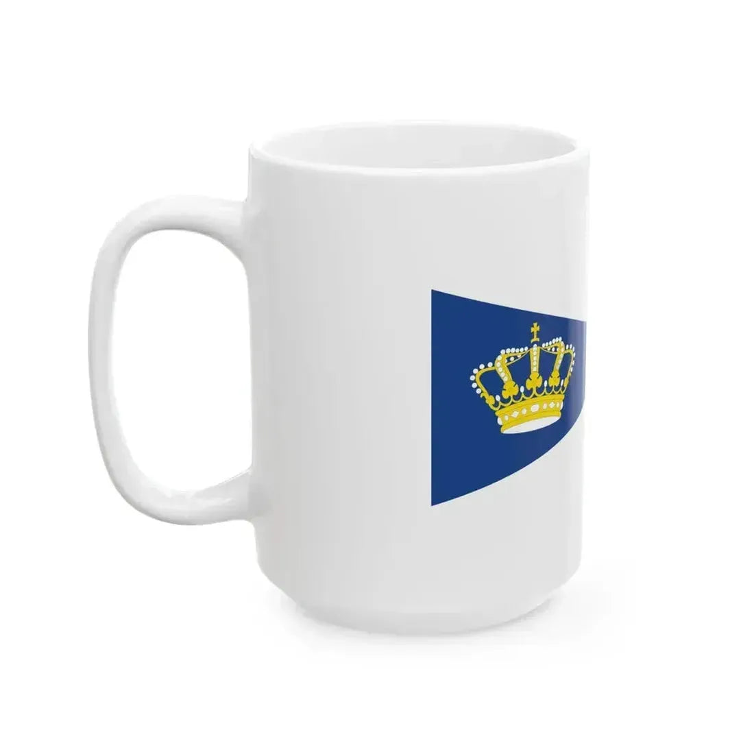 Burgee of Koninklijke Watersportvereniging De Kaag (Netherlands) White Coffee Mug - Go Mug Yourself