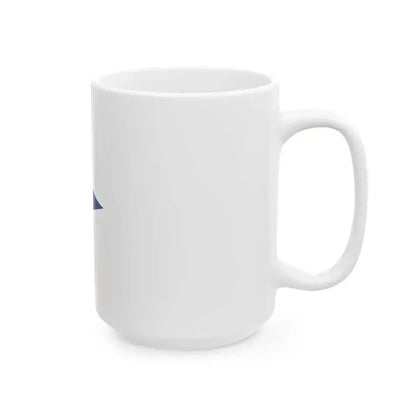 Burgee of Koninklijke Watersportvereniging De Kaag (Netherlands) White Coffee Mug - Go Mug Yourself