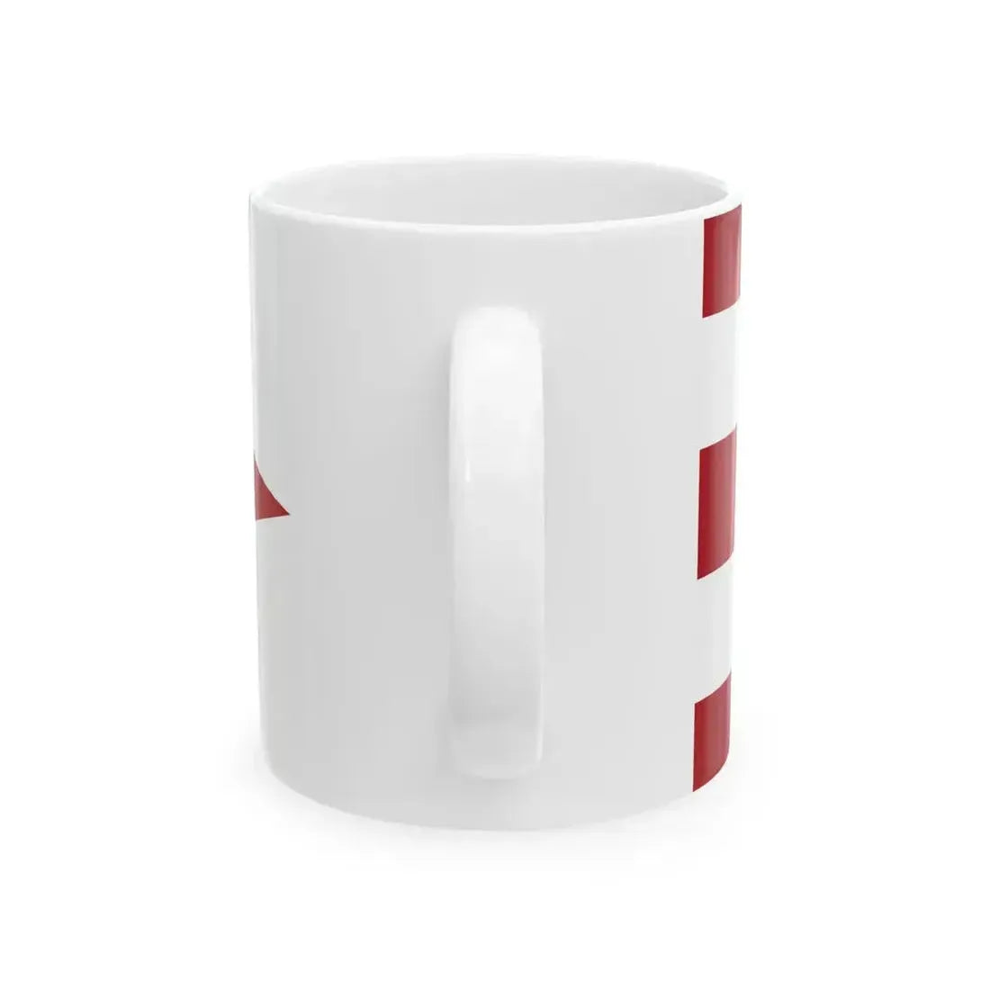Burgee of Koninklijke Zeilvereeniging Oostengo (Netherlands) White Coffee Mug - Go Mug Yourself