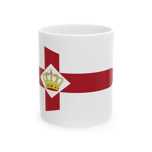 Burgee of KRZV De Maas (Netherlands) White Coffee Mug 11oz - Go Mug Yourself