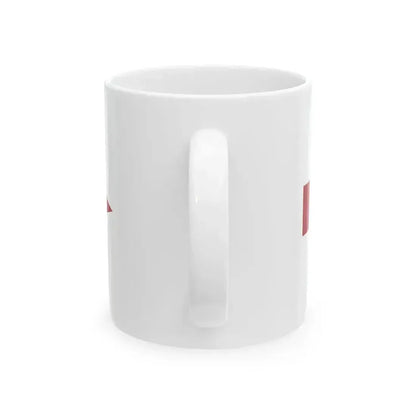 Burgee of KRZV De Maas (Netherlands) White Coffee Mug - Go Mug Yourself