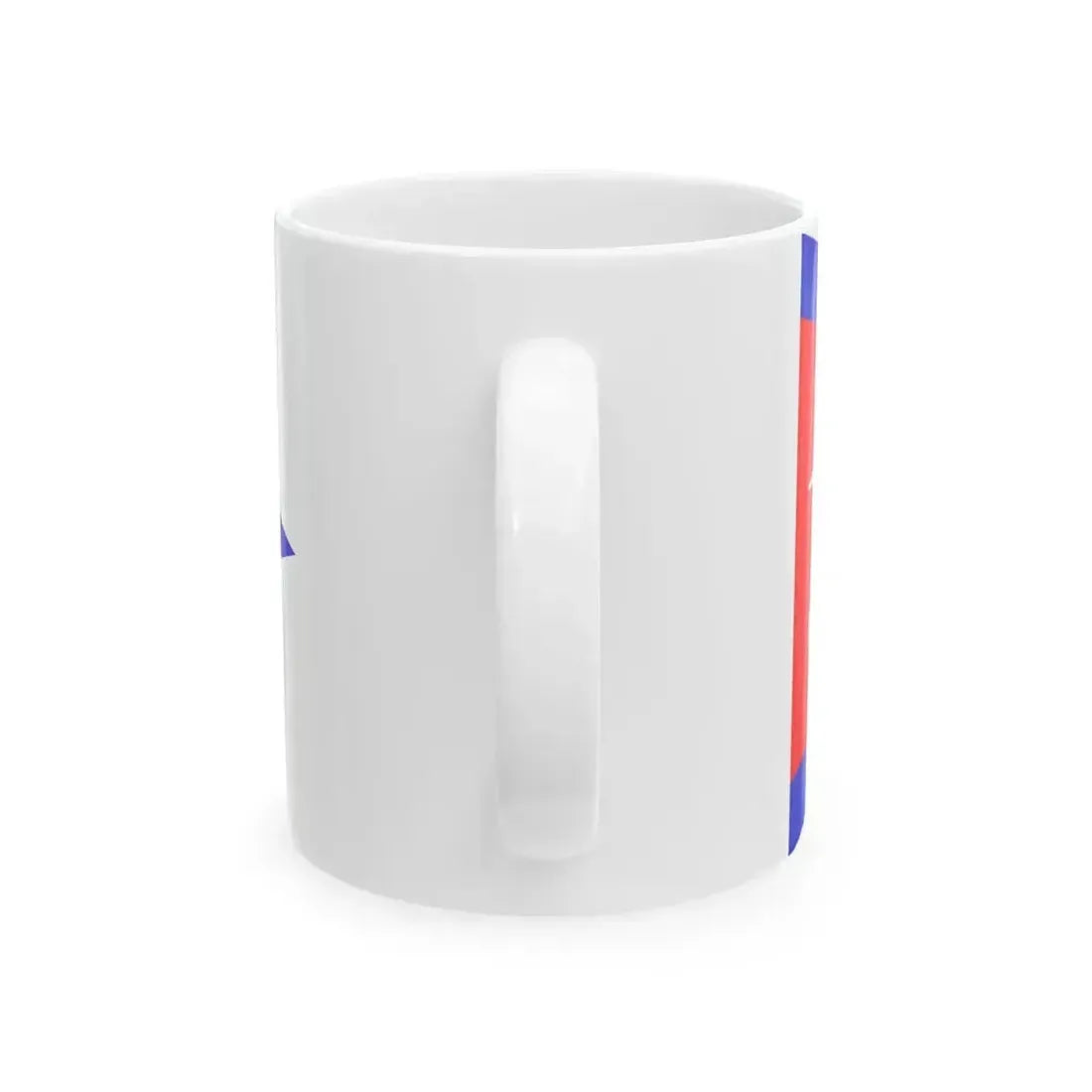 Burgee of Lake Hopatcong YC (United States) White Coffee Mug - Go Mug Yourself
