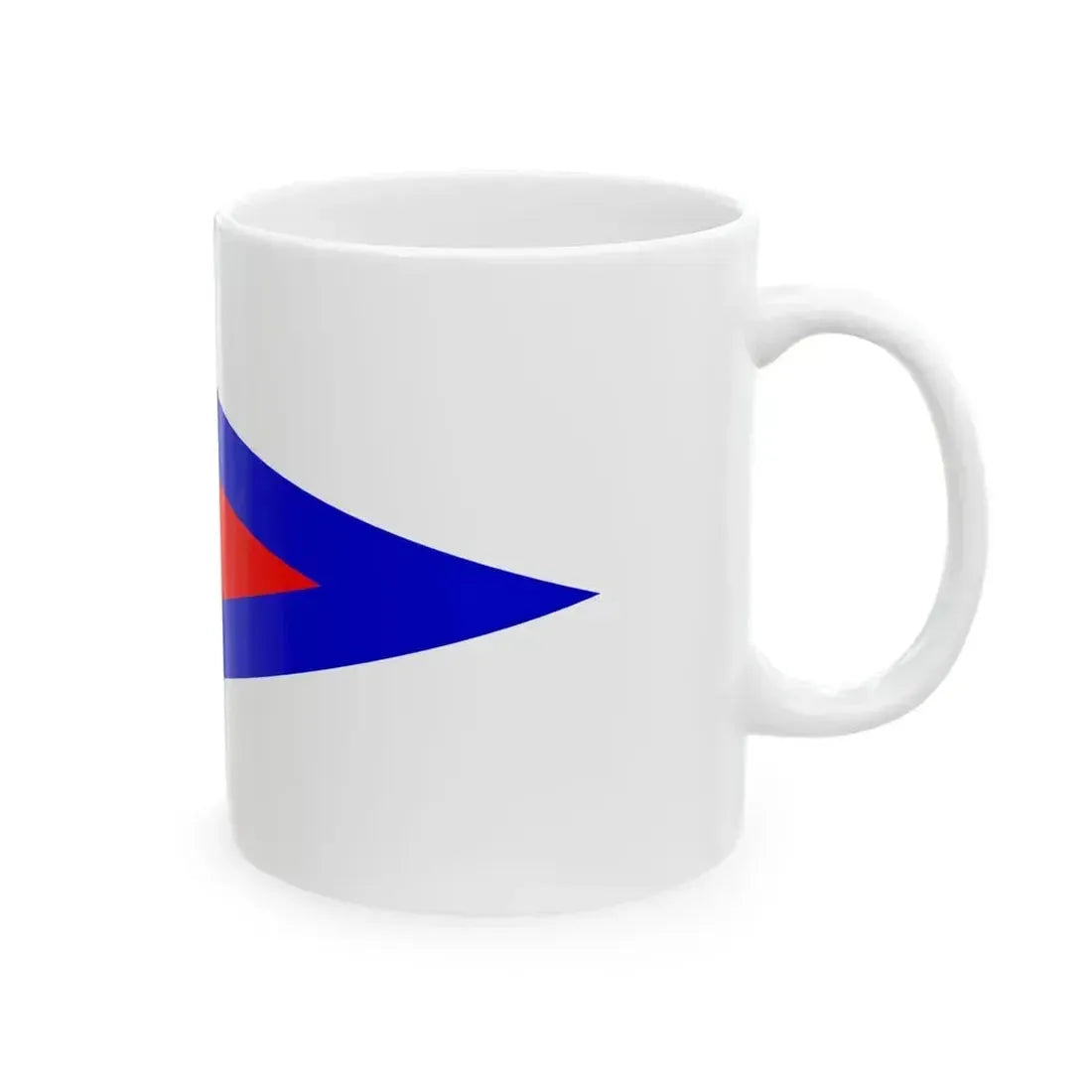 Burgee of Lake Hopatcong YC (United States) White Coffee Mug - Go Mug Yourself