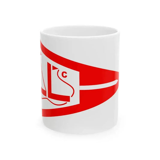 Burgee of Lake Lanier SC (United States) White Coffee Mug 11oz - Go Mug Yourself