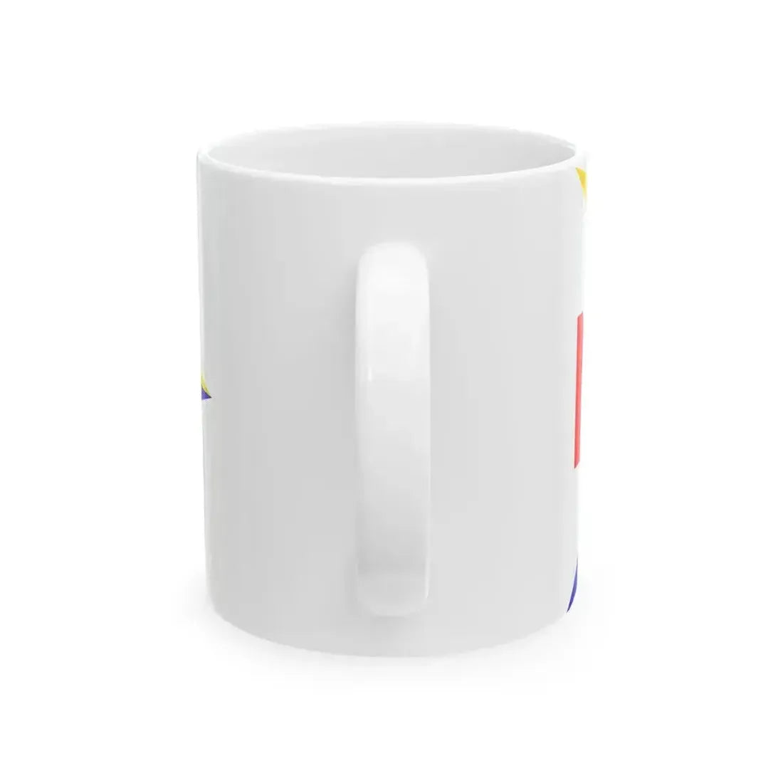 Burgee of Lake Merritt Sailing Club (United States) White Coffee Mug - Go Mug Yourself