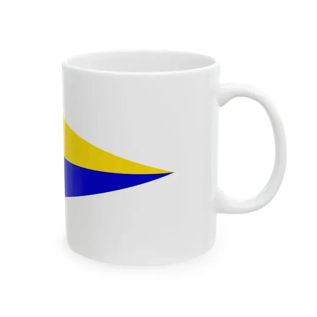 Burgee of Lake Merritt Sailing Club (United States) White Coffee Mug - Go Mug Yourself