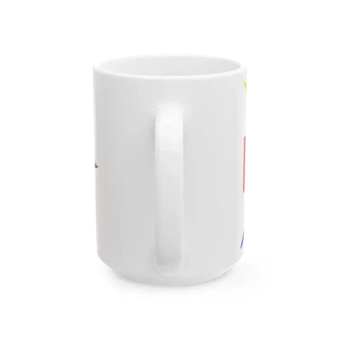 Burgee of Lake Merritt Sailing Club (United States) White Coffee Mug - Go Mug Yourself