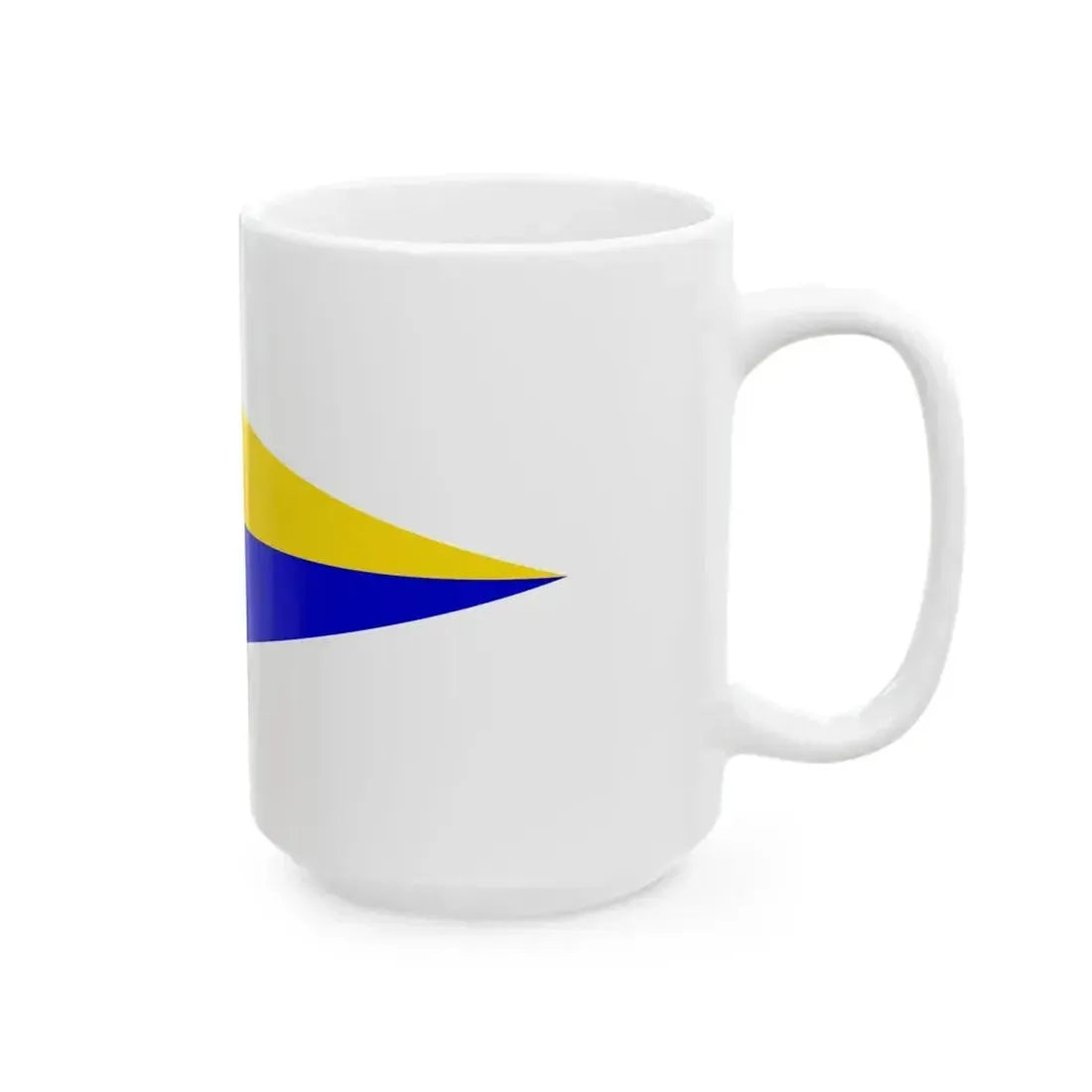 Burgee of Lake Merritt Sailing Club (United States) White Coffee Mug - Go Mug Yourself