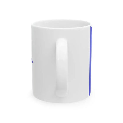 Burgee of Lake Mohawk YC (United States) White Coffee Mug - Go Mug Yourself