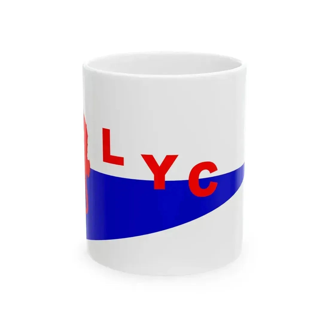 Burgee of Lakewood YC (United States) White Coffee Mug 11oz - Go Mug Yourself