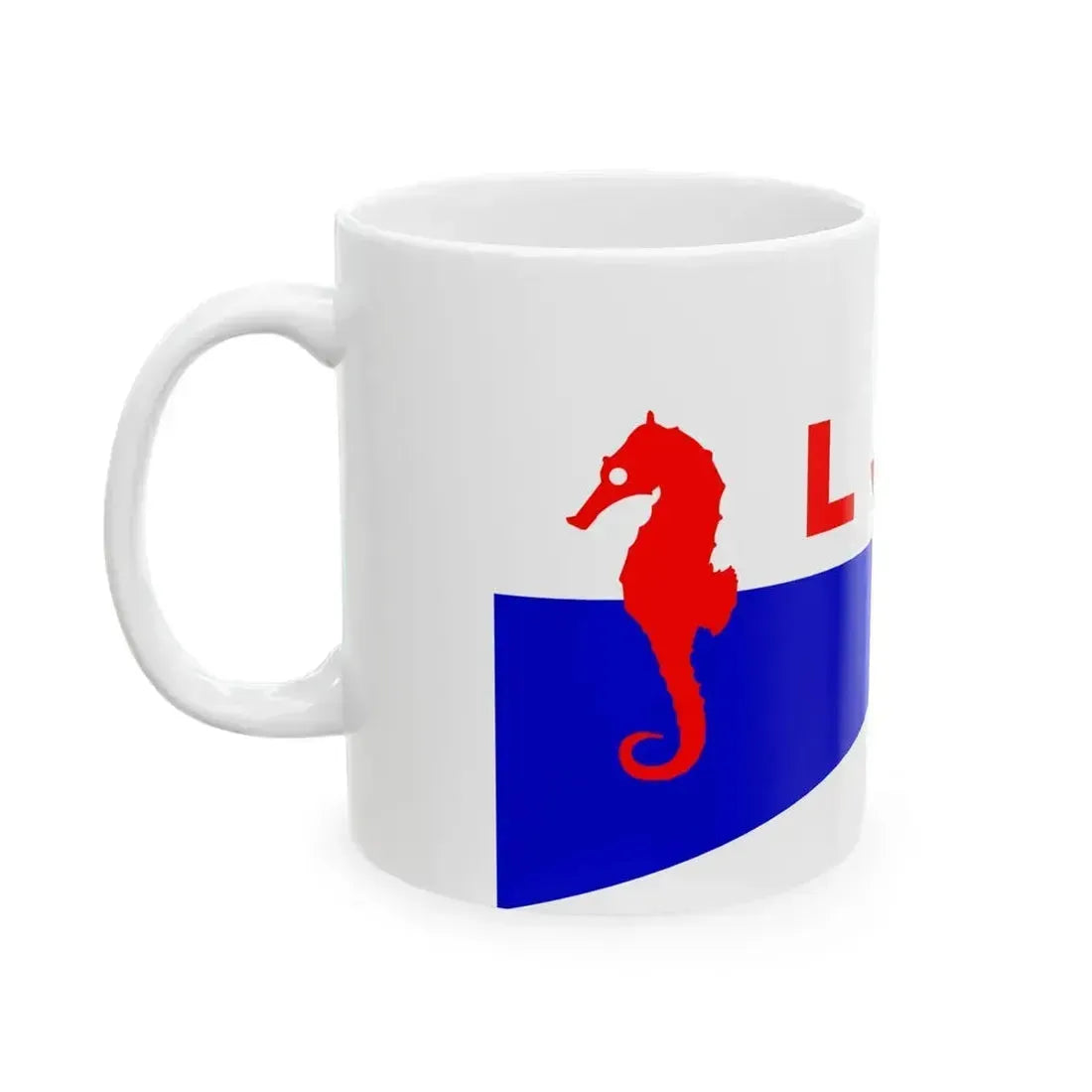 Burgee of Lakewood YC (United States) White Coffee Mug - Go Mug Yourself