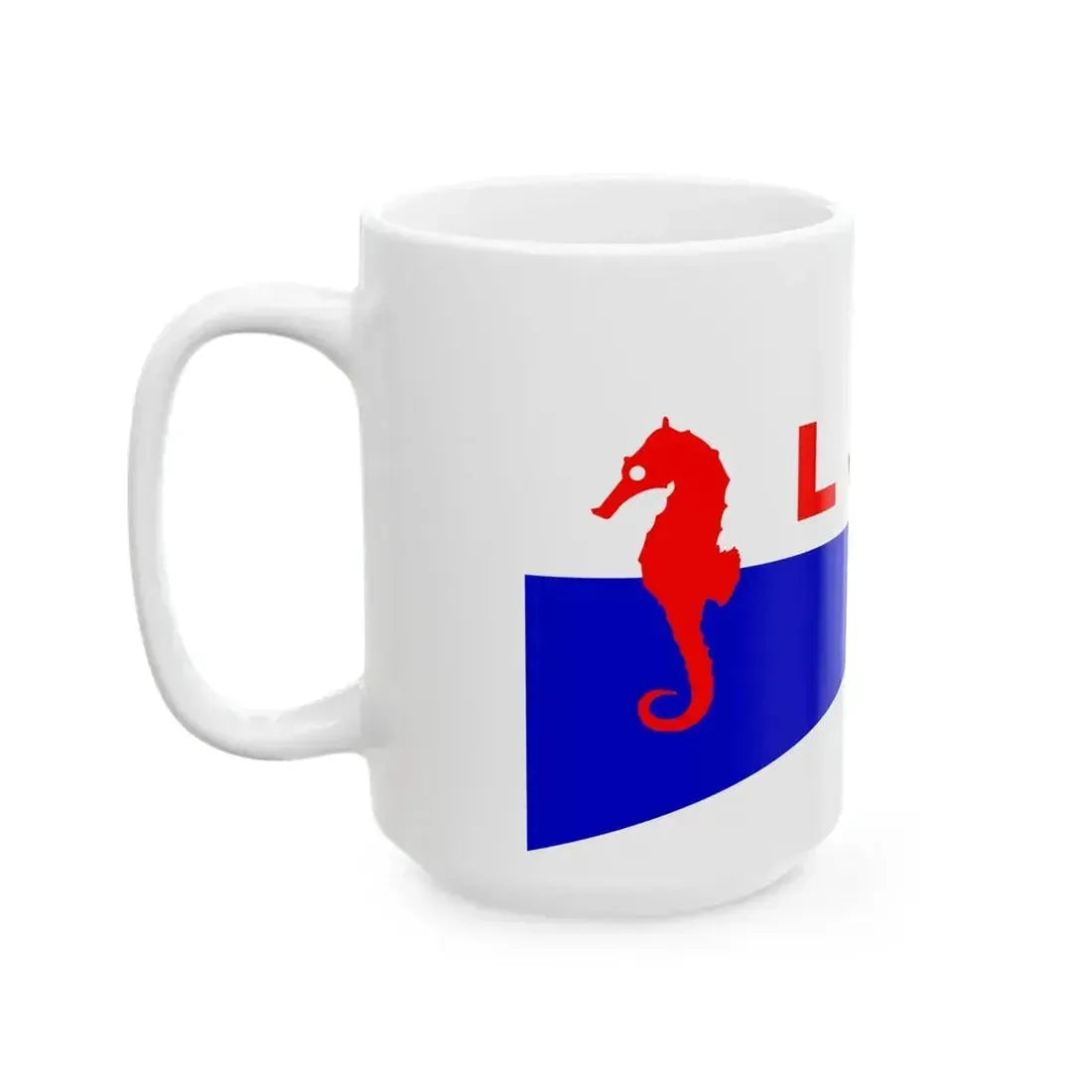Burgee of Lakewood YC (United States) White Coffee Mug - Go Mug Yourself