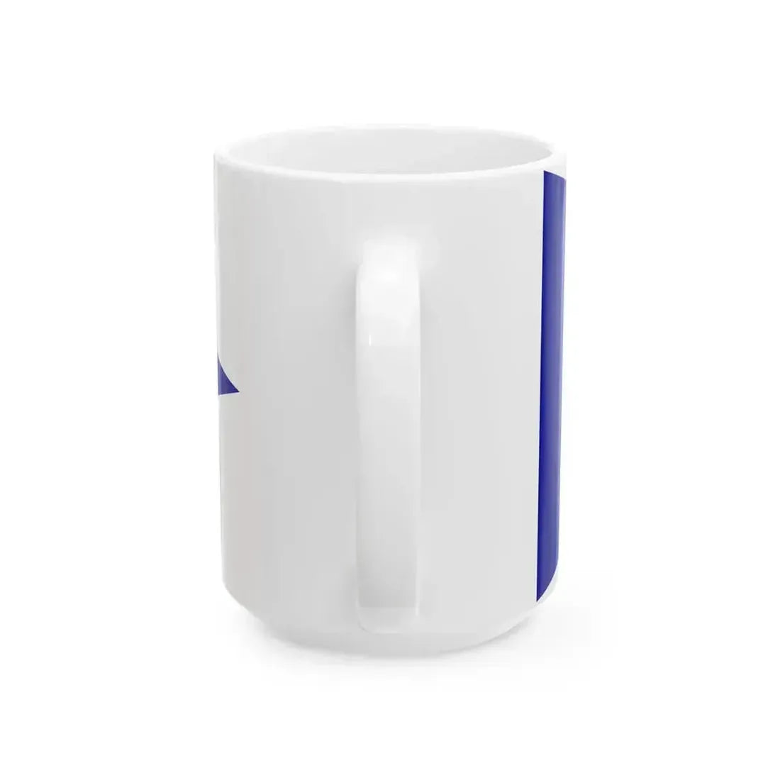 Burgee of Larchmont YC (United States) White Coffee Mug - Go Mug Yourself
