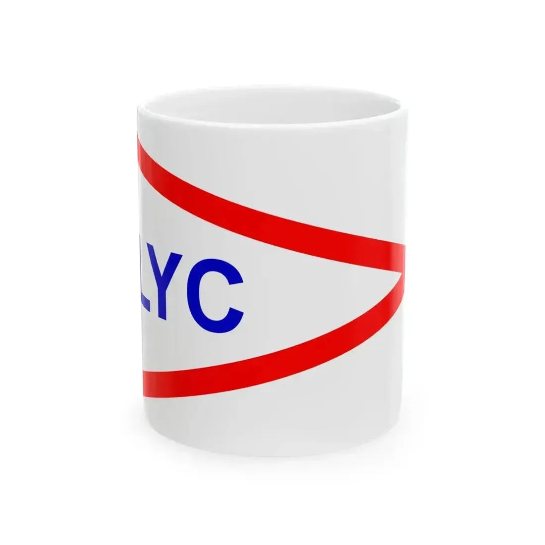 Burgee of Lauderdale YC (United States) White Coffee Mug 11oz - Go Mug Yourself
