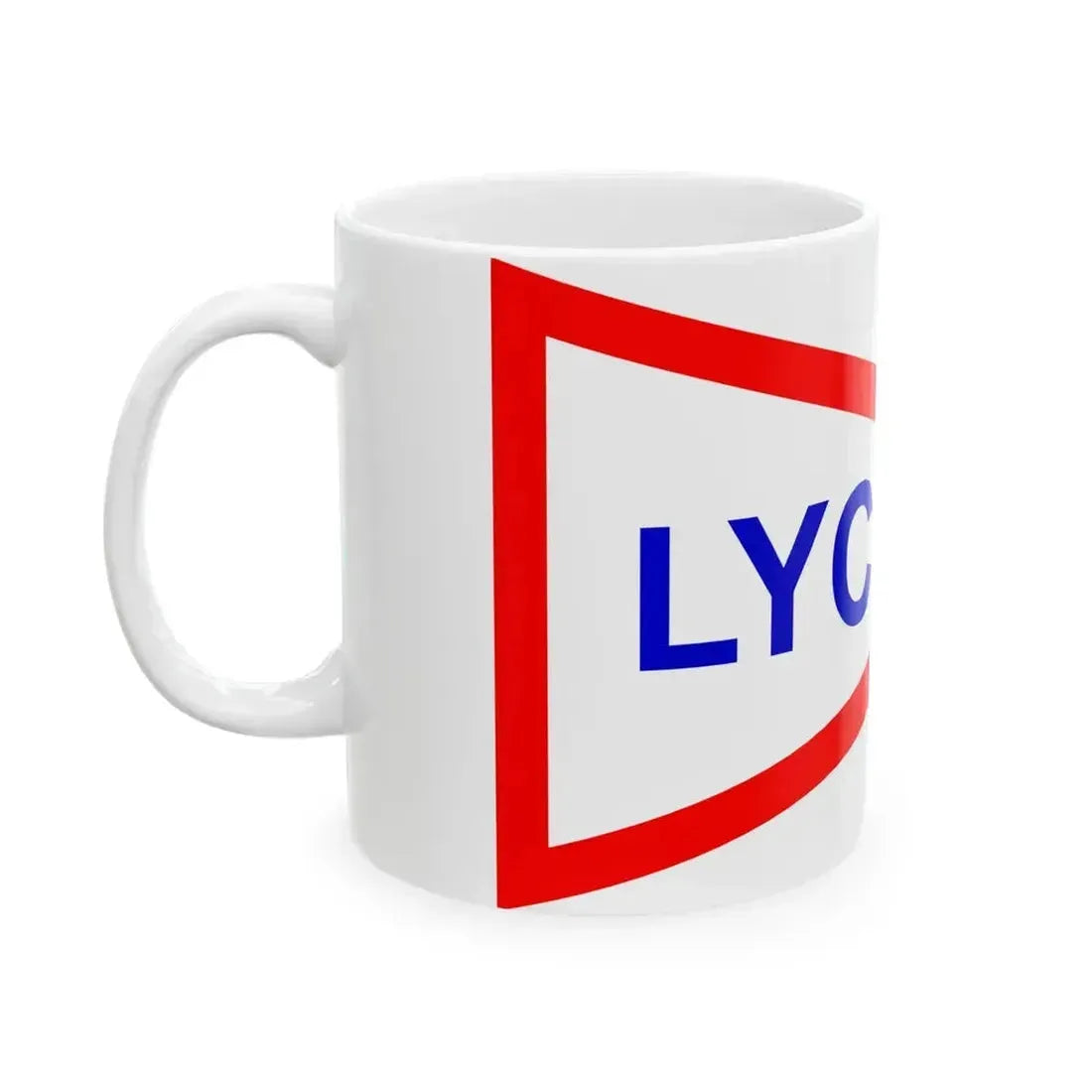 Burgee of Lauderdale YC (United States) White Coffee Mug - Go Mug Yourself