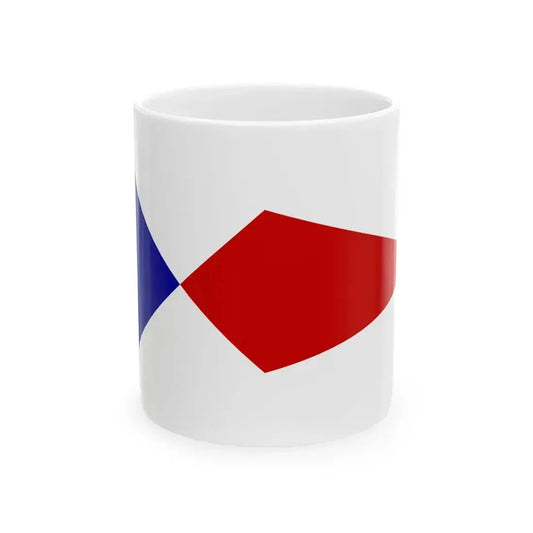 Burgee of Los Angeles YC (United States) White Coffee Mug 11oz - Go Mug Yourself
