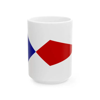 Burgee of Los Angeles YC (United States) White Coffee Mug 15oz - Go Mug Yourself