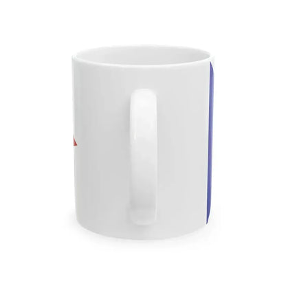 Burgee of Los Angeles YC (United States) White Coffee Mug - Go Mug Yourself