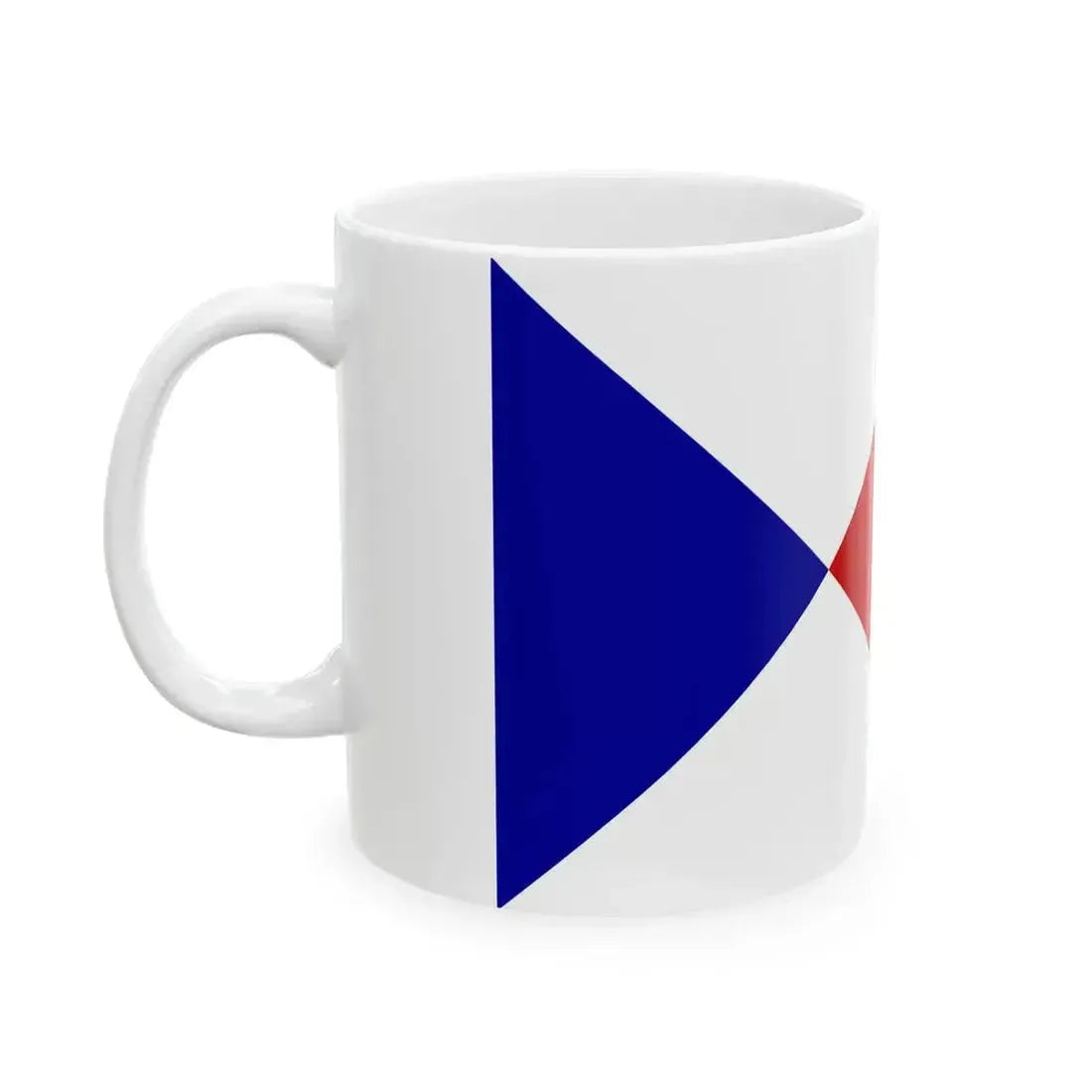 Burgee of Los Angeles YC (United States) White Coffee Mug - Go Mug Yourself