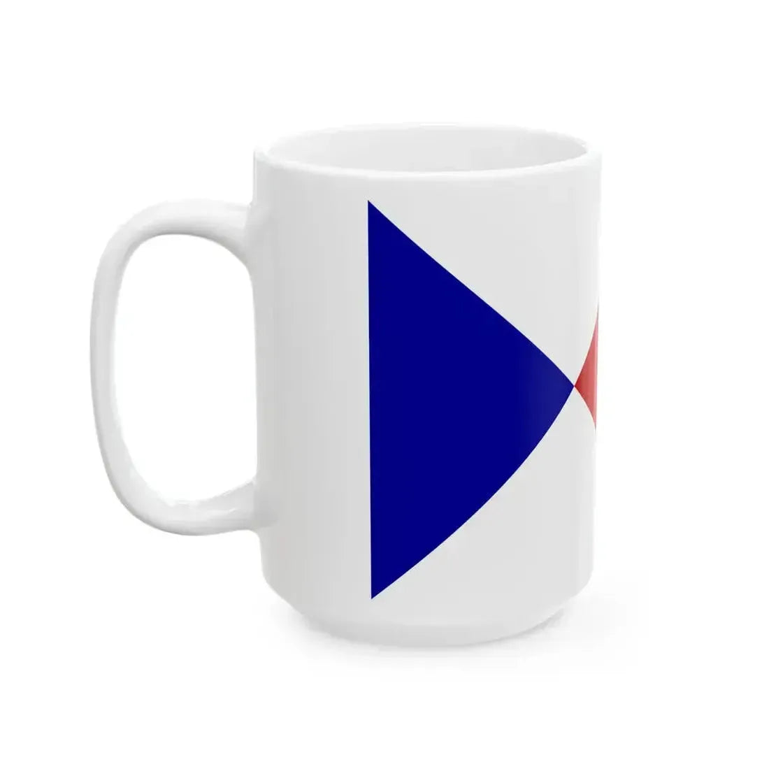 Burgee of Los Angeles YC (United States) White Coffee Mug - Go Mug Yourself
