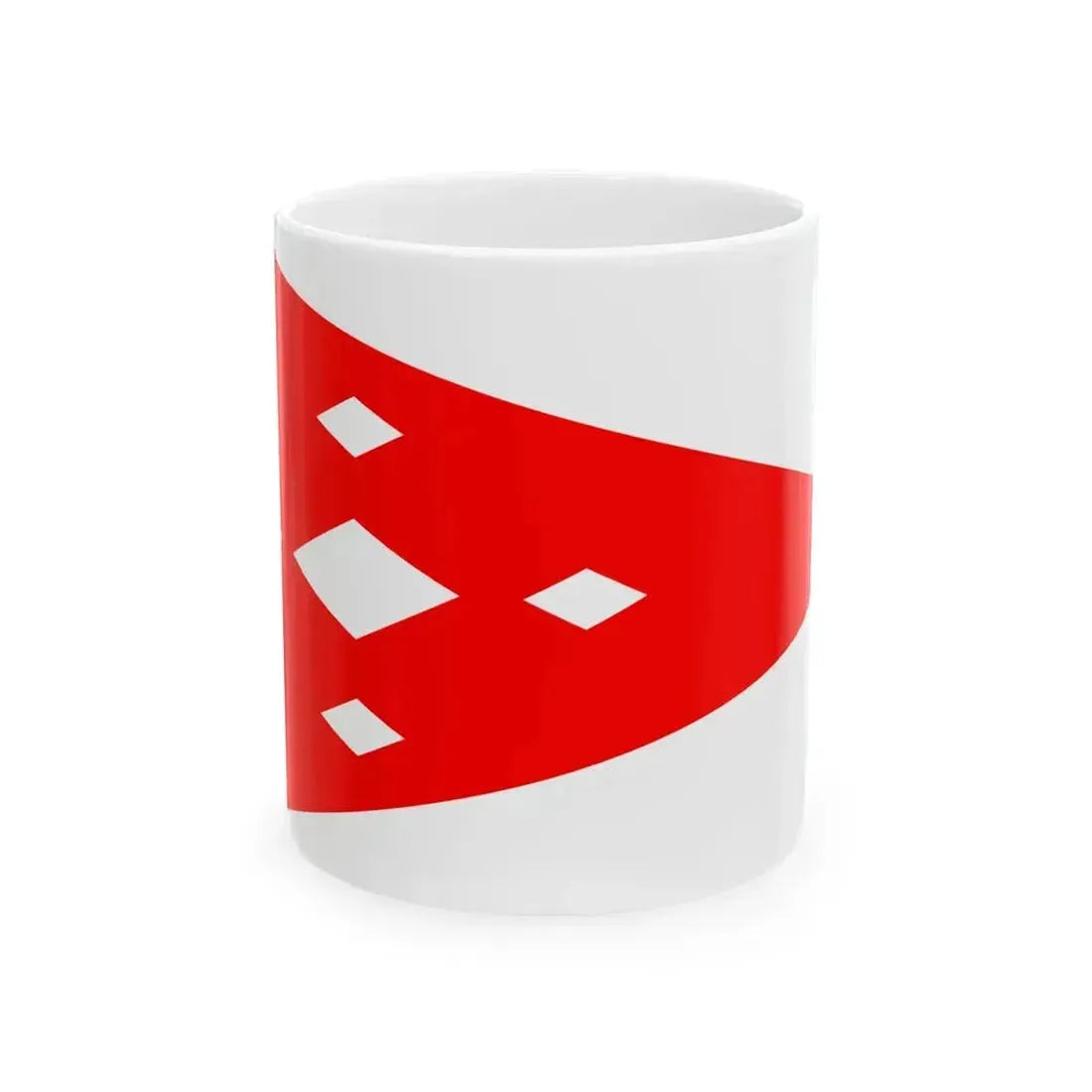 Burgee of Macatawa Bay YC (United States) White Coffee Mug 11oz - Go Mug Yourself