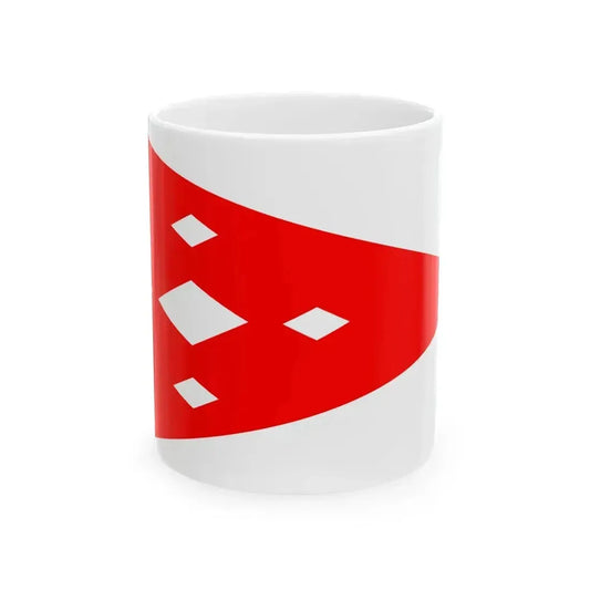 Burgee of Macatawa Bay YC (United States) White Coffee Mug 11oz - Go Mug Yourself